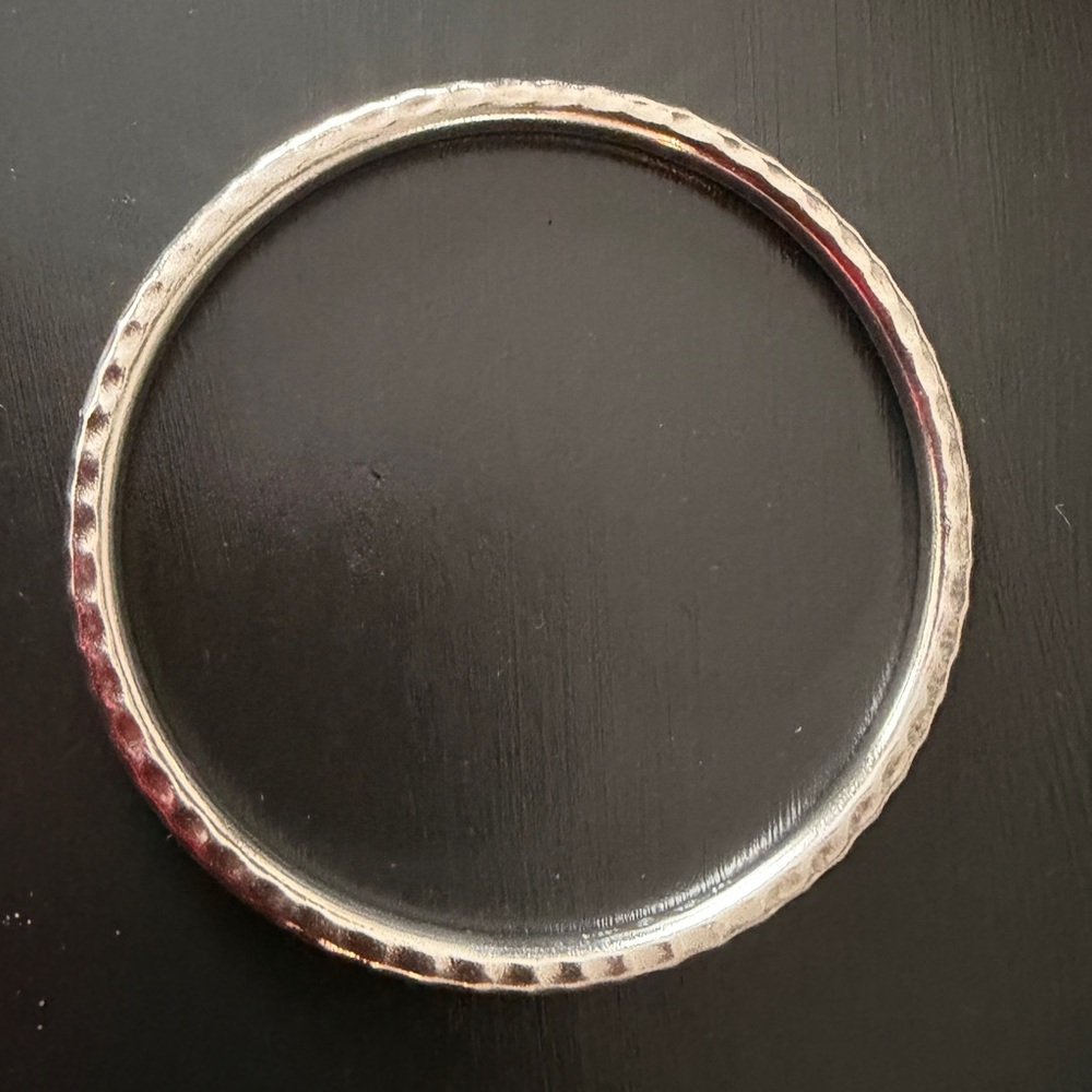 Silpada Sterling Silver Hammered Bracelet